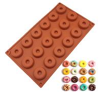 JasCherry Moule en silicone Pour Muffins, Cupcake, Chocolat, Pudding Et Gelée - Donuts #1