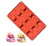 JasCherry Moule en silicone Pour Muffins, Cupcake, Chocolat, Pudding Et Gelée - Donuts #2