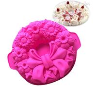 JasCherry Moule en silicone Pour Muffins, Cupcake, Chocolat, Pudding Et Gelée - N ud papillon