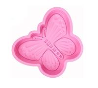 JasCherry Moule en silicone Pour Muffins, Cupcake, Chocolat, Pudding Et Gelée - Papillon