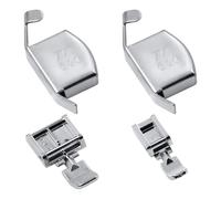 JASFLY 2 Pièces Guide Couture Aimanté pour Machine à Coudre avec 2 Pièces Pieds de Détachées pour Machine à Coudre Universel Outils et Décoration