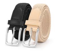 JASGOOD Ceinture Élastique Hommes Femmes 2 Pièces Réglable Léger Respirant