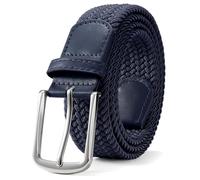 JASGOOD Ceinture Élastique Tressée Ceinture Tissu Unisexe Extensible Stretch 40mm pour Golf