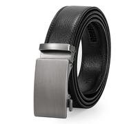 JasGood Ceinture en cuir pour homme - Avec boucle automatique - 3,5 cm de large