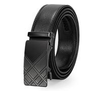 JasGood Ceinture en cuir pour homme - Avec boucle automatique - 3,5 cm de large