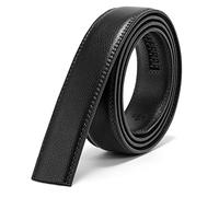 JasGood Ceintures pour hommes 35 mm et 40 mm avec boucle automatique à cran d’arrêt, Noir (01), Fit Hose Größe 112cm-127cm