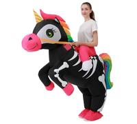 JASHKE Costume Gonflable Adulte Déguisement de Licorne Gonflable Costumes d'halloween Gonflable Adulte Our Fête Carnaval