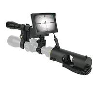 JASHKE Monoculaire Vision Nocturne Infrarouge Chasse Lunettes IR 850nm avec caméra HD et écran Portable de 5 Pouces pour Lunette de visée