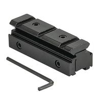JASHKE Monture de Lunette Base 11 mm à 20 mm 11 mm à 11 mm Rail en Queue d'aronde Picatinny Weaver 11 mm Convertir l'adaptateur