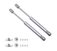 Jasjfasd 2PCS 100N Verin Hydraulique, Charnière Porte Placard, Amortisseur Porte Placard, Ressort de Compression, Quincaillerie de Placards pour Levage Porte Armoire Meuble Cuisine Penderie à Chambre