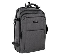 JASLEN - Sac A Dos Pratique et Sac De Voyage Cabine Polyvalent avec Grande capacité et Rangement organisé pour Courts séjours et Voyages. 46X35X20 Compatibles Ryanair., Gris