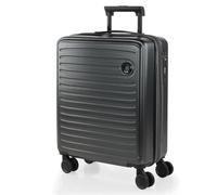 JASLEN - Valise Cabine 55x40x20 Rigide Légère à Roulette 4 Roues Pivotantes avec Cadenas à Combinaison TSA Extensible. Bagage Cabine Idéal pour Voyager en Avion Petite Valise Compacte Poch, Anthracite