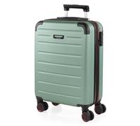 JASLEN - Valise Cabine 55x40x20 Rigide Légère à Roulette 4 Roues Pivotantes avec Cadenas à Combinaison Extensible. Bagage Cabine Idéal pour Voyager en Avion Petite Valise Compacte Compatible a, Menthe