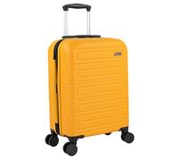 JASLEN - Valise Cabine 55x40x20 Rigide Légère à Roulette 4 Roues Pivotantes avec Cadenas à Combinaison Bagage Cabine Idéal pour Voyager en Avion Petite Valise Compacte Compatible avec Ryan, Moutarde