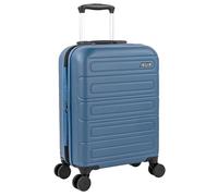 JASLEN - Valise Cabine 55x40x20 Rigide Légère à Roulette 4 Roues Pivotantes avec Cadenas à Combinaison Bagage Cabine Idéal pour Voyager en Avion Petite Valise Compacte Compatible avec Ryanair, Bleu