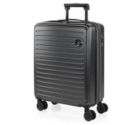 JASLEN - Valise Cabine 55x40x20 Rigide Légère à Roulette 4 Roues Pivotantes avec Cadenas à Combinaison TSA Extensible. Bagage Cabine Idéal pour Voyager en Avion Petite Valise Compacte, Anthracite