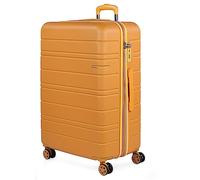 JASLEN - Valise Moyenne, Valises Rigides, Valise Rigide, Valise Semaine pour Tout Voyage, Valise Soute de Luxe, Moutarde irisée