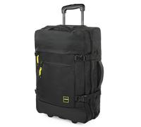 JASLEN - Valise Souple À roulettes, Valise Tissus A Roulette et Valise Roulette Pratique pour Bagages Cabine et Valise Voyage, idéale pour Tous Vos déplacements, Compatible Ryanair, Noir