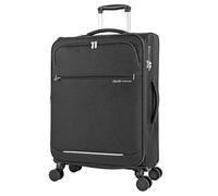 JASLEN - Valise Souple Grande Taille à roulettes Ultra Légère Valise Soute Avion 23kg Valises Moyenne Pas Cher Valise XL. Cadenas à Combinaison, Noir