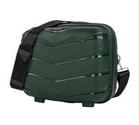 JASLEN - Vanity Case Rigide - Trousse de Toilette Femme Voyage - Trousse de Toilette Grande Capacité Légère et Résistante, Vert