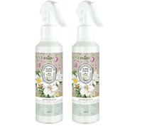 Jasmin Blanc - Spray d'Intérieur - 220 ml - Parfumez votre maison avec l'élégance du jasmin blanc (Lot de 2)