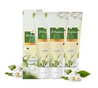 Jasmin - Gel douche hydratant au jasmin - Soin pour peaux sèches - Renforce la barrière cutanée - Parfum floral longue durée - Combat les peaux ternes et les peaux de poulet - 100 g (3 pièces)