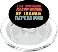Jasmin Personalized Name Shirt Jasmin First Name PopSockets PopGrip pour MagSafe