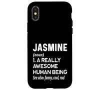 Jasmine Name - Funny Name Definition - Dictionnaire du prénom Coque pour iPhone X/XS