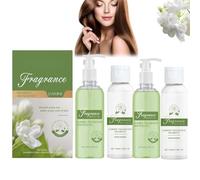 Jasmine Shower Gel Shampoo avec sérum nourrissant, Jasmine Deep Hydrating Body Wash pour les femmes et les hommes, Lavage de corps moussant parfumé de longue durée pour sec et sensible (2)