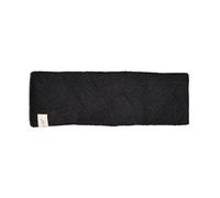 Jasmine Silk Bandeau 100 % cachemire - Cache-oreilles en tricot torsadé | Doux, chaud et léger Accessoire d'hiver en cachemire (noir)