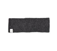 Jasmine Silk Bandeau 100 % cachemire - Cache-oreilles en tricot torsadé | Doux, chaud et léger - Accessoire d'hiver en cachemire (anthracite)