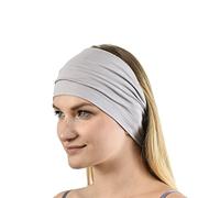 Jasmine Silk Bandeau en bambou Unisexe - Gris - taille unique