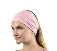 Jasmine Silk Bandeau en bambou Unisexe - Rose - taille unique