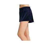 Jasmine Silk Boxer classique en soie pour femme Bleu marine Taille M