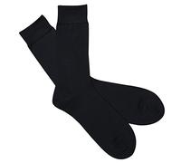 Jasmine Silk Chaussettes Homme - 100% Soie - Confortable et Respirante DE QUALITE SUPERIEURE, Noir, 40-46