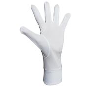 Jasmine Silk Gants Thermiques en Soie 100% Pure à Doublure Intérieure pour Cyclistes, Skieurs, Marcheurs, Pêcheurs, Jardiniers et Autres Activités en Plein Air. (Small, Ivoire)