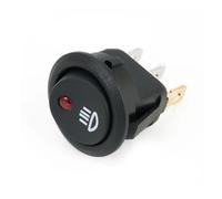 JASMKLX 23mm on Off Interrupteur for Bascule Rond 12V Rouge LED antibrouillard Lampe Symbole Voiture Van Camion antibrouillard Interrupteur Voiture Accessoires