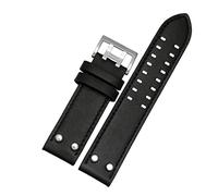 JASMKLX Bracelet de montre en cuir de remplacement, Style Hamilton, kaki H77755533 H77616533, accessoires de montre 20mm 22mm(A1,20mm)