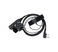 JASMKLX Câble PTT U94 for Casque de Chasse Radio Kenwood TYT F8 BAOFENG 5R, Microphone for Doigt U94 PTT