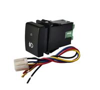 JASMKLX Capteur de stationnement Radar antibrouillard Avant de Voiture, Bouton de Commutation for enregistreur de Conduite DRL for Fil adapté for Suzuki Jimny 2007 - 2015(Front Fog Light)