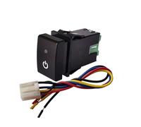 JASMKLX Capteur de stationnement Radar antibrouillard Avant de Voiture, Bouton de Commutation for enregistreur de Conduite DRL for Fil adapté for Suzuki Jimny 2007 - 2015(Power on Off)