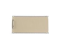 JASMKLX Couvercle de Store Enrouleur de Console Centrale intérieure de Voiture, Porte-gobelet d'eau, Rangement adapté for Mercedes W204 S204, Couvercle de Store Enrouleur d'accès(Beige)