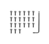 JASMKLX Couvercle inférieur du Compartiment de Batterie for Scooter électrique Xiaomi Pro/Pro 2, Plaque de Protection de Bouclier de châssis en Acier Inoxydable + vis(21pcs Screws)