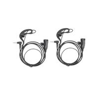 JASMKLX EEY002 Écouteur for Crochet d'oreille 3,5 mm Écouteur for Aiguille Unique for Microphone PTT adapté for RETEVIS RT22P RT622P RB619 RB19 B63S B3S(4 pcs)