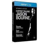 Jason Bourne - Coffret trilogie : La mémoire dans la peau + La mort dans la peau + La vengeance dans la peau [Pack Collector boîtier SteelBook®] [Blu-ray]