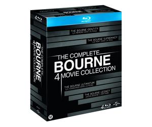 Jason Bourne : L'intégrale 1 À 4 - Coffret 4 Blu-Ray