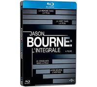 Jason Bourne - L'intégrale : La Mémoire Dans La Peau + La Mort Dans La Peau + La Vengeance Dans La Peau + Jason Bourne : L'héritage - Pack Collector Boîtier Steelbook - Blu-Ray