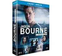 Jason Bourne - L'intégrale : La Mémoire Dans La Peau + La Mort Dans La Peau + La Vengeance Dans La Peau + Jason Bourne : L'héritage - Blu-Ray + Copie Digitale