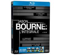 Jason Bourne - L'intégrale : La Mémoire Dans La Peau + La Mort Dans La Peau + La Vengeance Dans La Peau + Jason Bourne : L'héritage - Pack Collector Boîtier Steelbook - Blu-Ray
