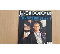 Jason Donovan - Too Many Broken Hearts / Wrap My Arms Around You - Maxi 45 tours - 12"
